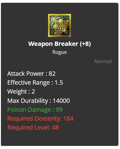 weapon breaker