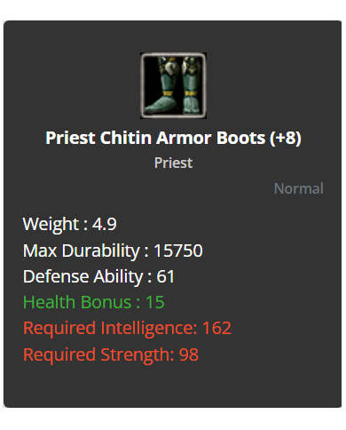 pri chitin set