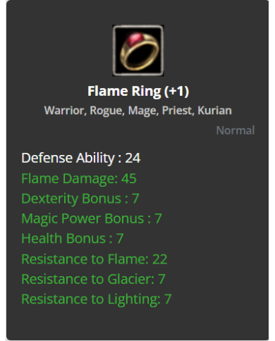 Flame ring dual +1