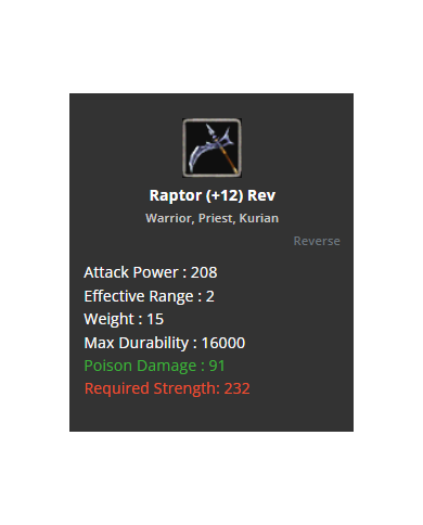 +12 Reb Raptor