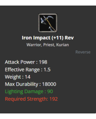 +9 iron impact