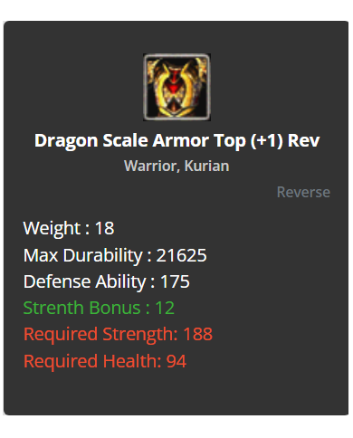 +1 Reb Dragon Set