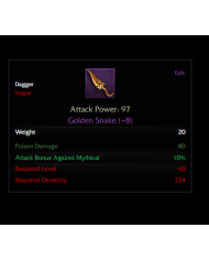 +8 Vixen 1 psy 3 dex
