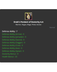 Draki Pendant Dexterty A.A
