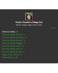 Draki Pendant Magic B.A