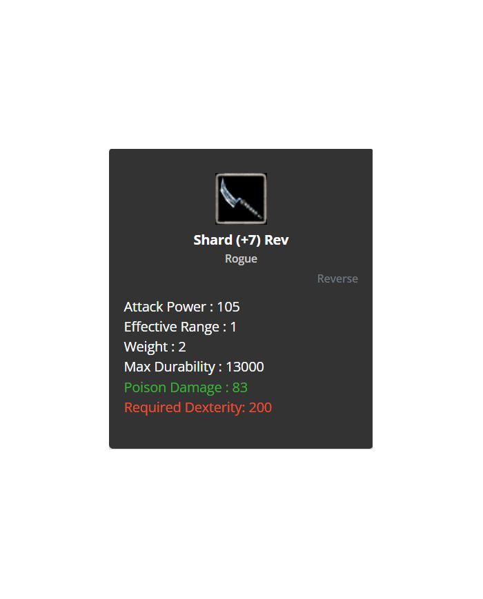 +7 Reb Shard